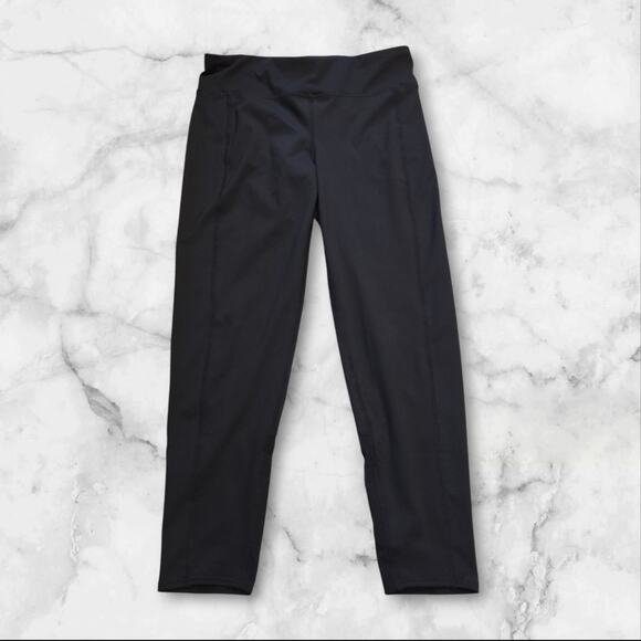 Tyr‎ Sol 3/4 Kalani Tight Pants Black Womens Size Medium UPF 50+ NWT - Picture 1 of 3
